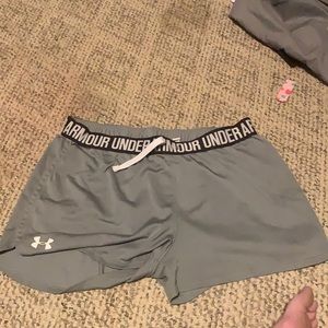 Under armour shorts grey